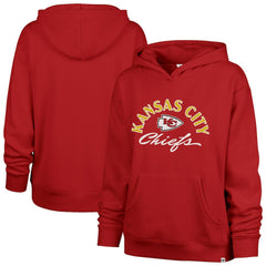 47 brand Kansas City Chiefs '47 Women's Plus Size Whirlwind Naomi Hoodie Red