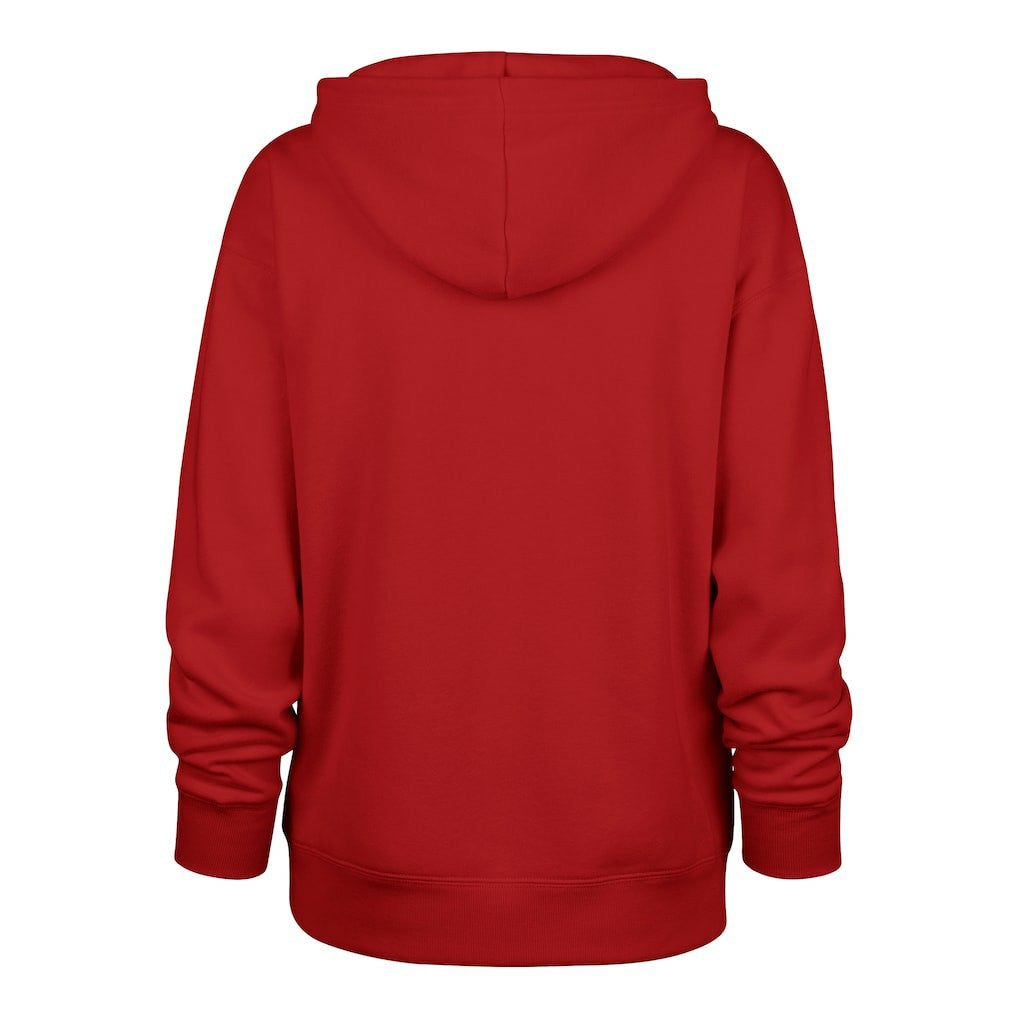 47 brand Kansas City Chiefs '47 Women's Plus Size Whirlwind Naomi Hoodie Red