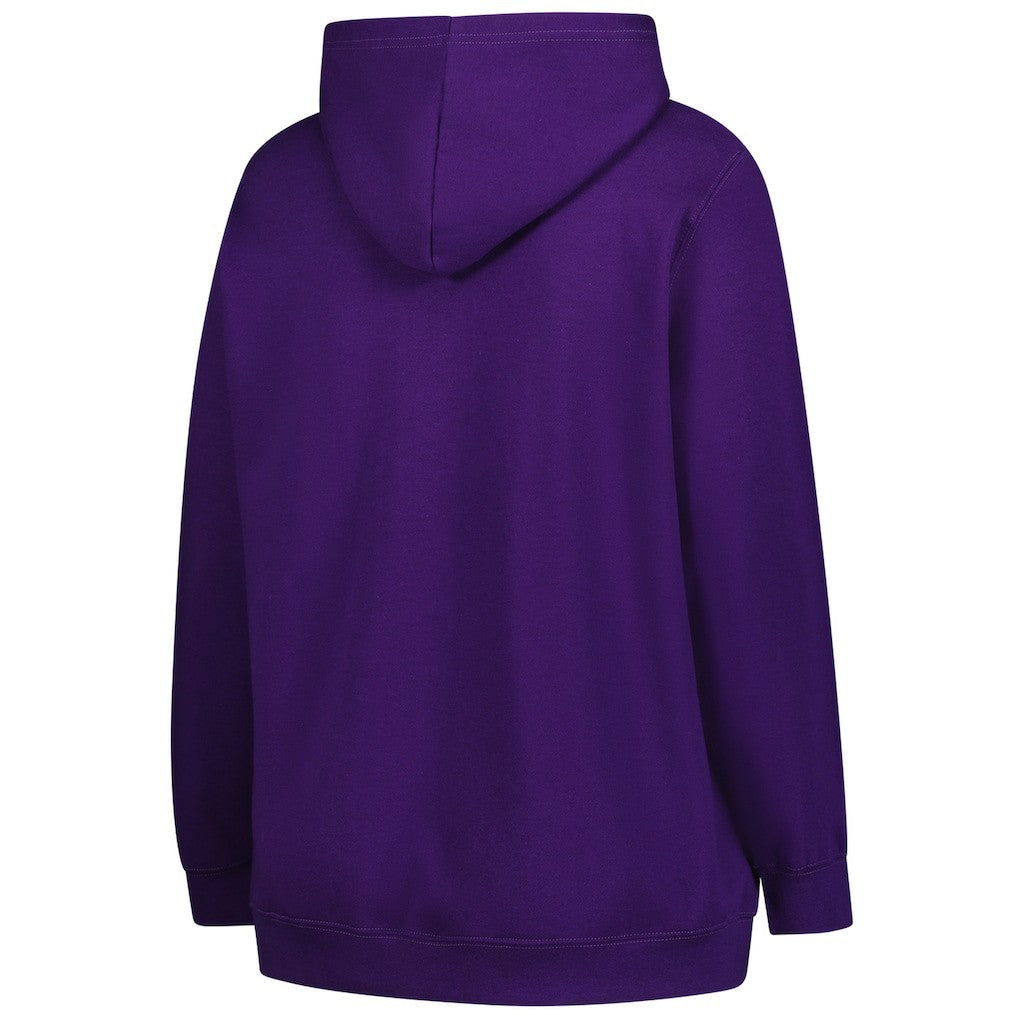 47 brand Minnesota Vikings '47 Women's Plus Size Whirlwind Naomi Hoodie Purple