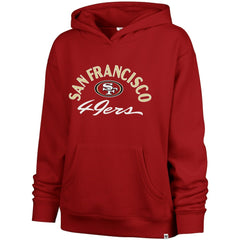 47 brand San Francisco 49ers '47 Women's Plus Size Whirlwind Naomi Hoodie Scarlet