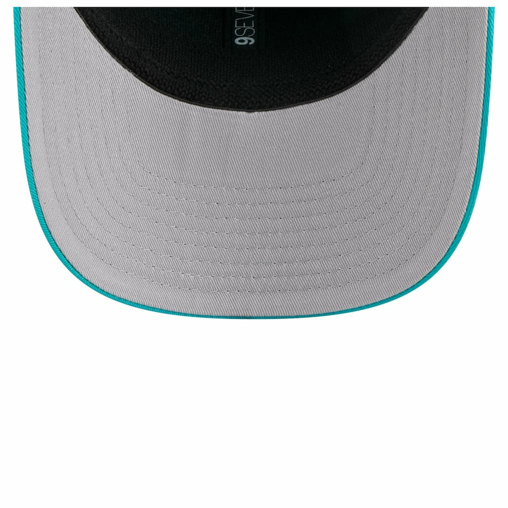 Miami Dolphins New Era Chant 9SEVENTY Stretch-Snap Hat Aqua