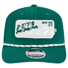 New York Jets New Era Chant 9SEVENTY Stretch-Snap Hat Green