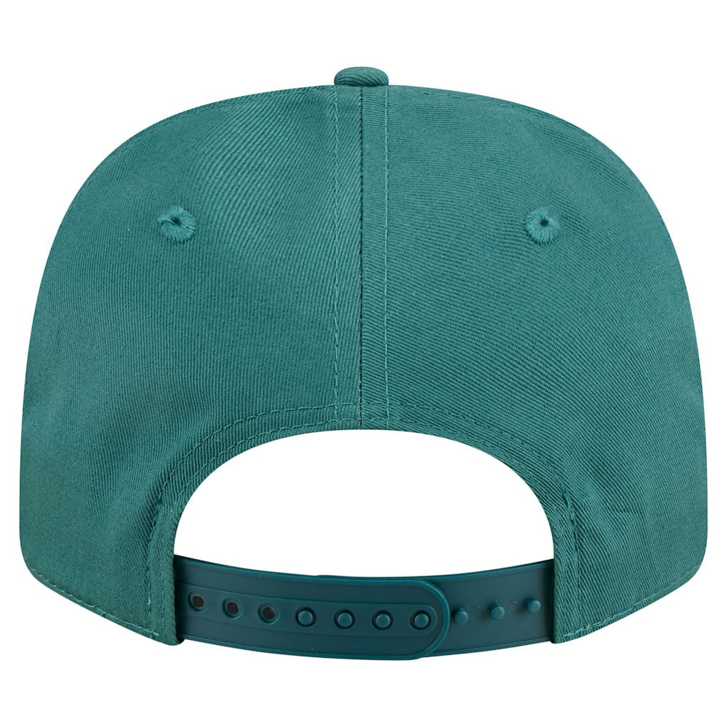 Philadelphia Eagles New Era Chant 9SEVENTY Stretch-Snap Hat Midnight Green