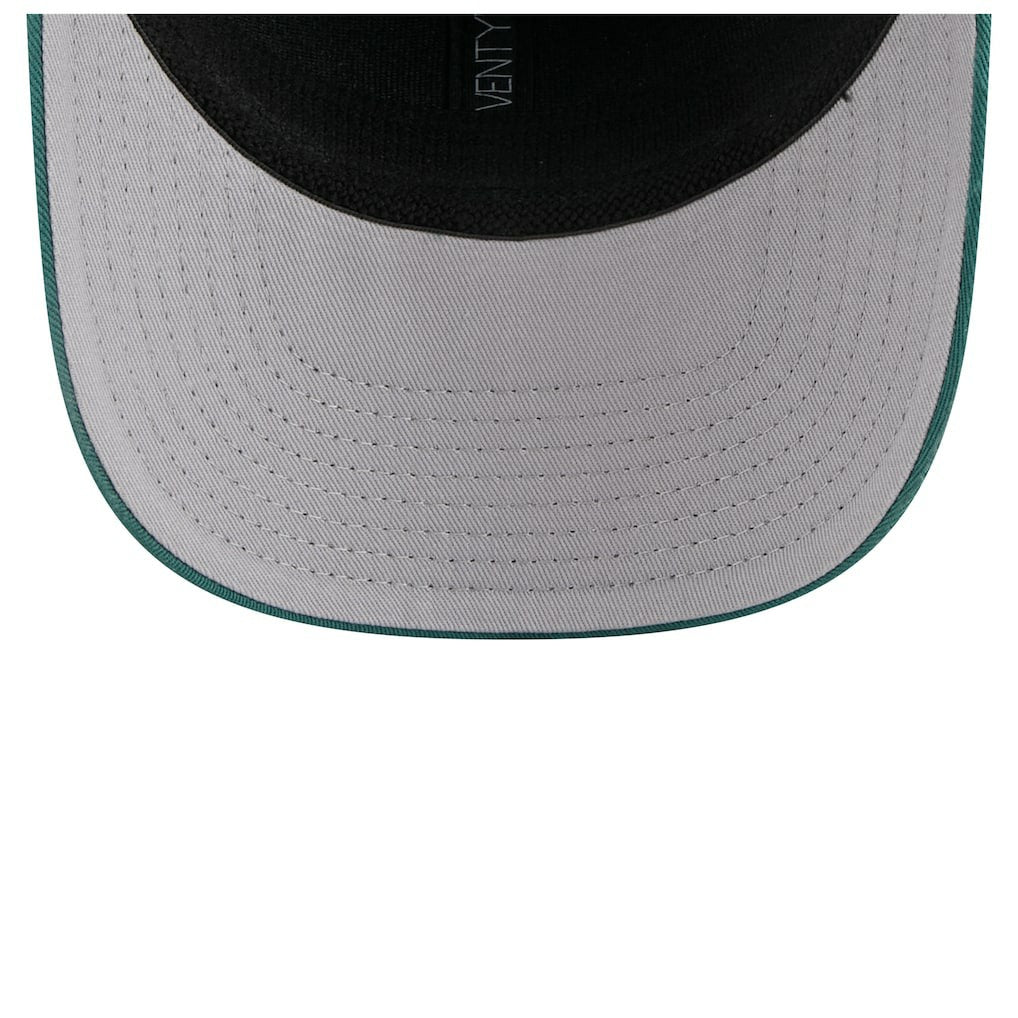 Philadelphia Eagles New Era Chant 9SEVENTY Stretch-Snap Hat Midnight Green