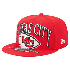 Kansas City Chiefs New Era Oversized 59FIFTY Fitted Hat Red