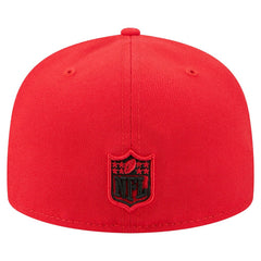 Kansas City Chiefs New Era Oversized 59FIFTY Fitted Hat Red