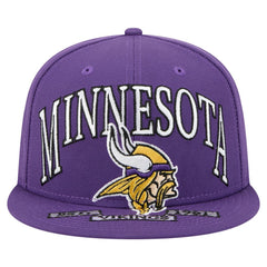 Minnesota Vikings New Era Oversized 59FIFTY Fitted Hat Purple