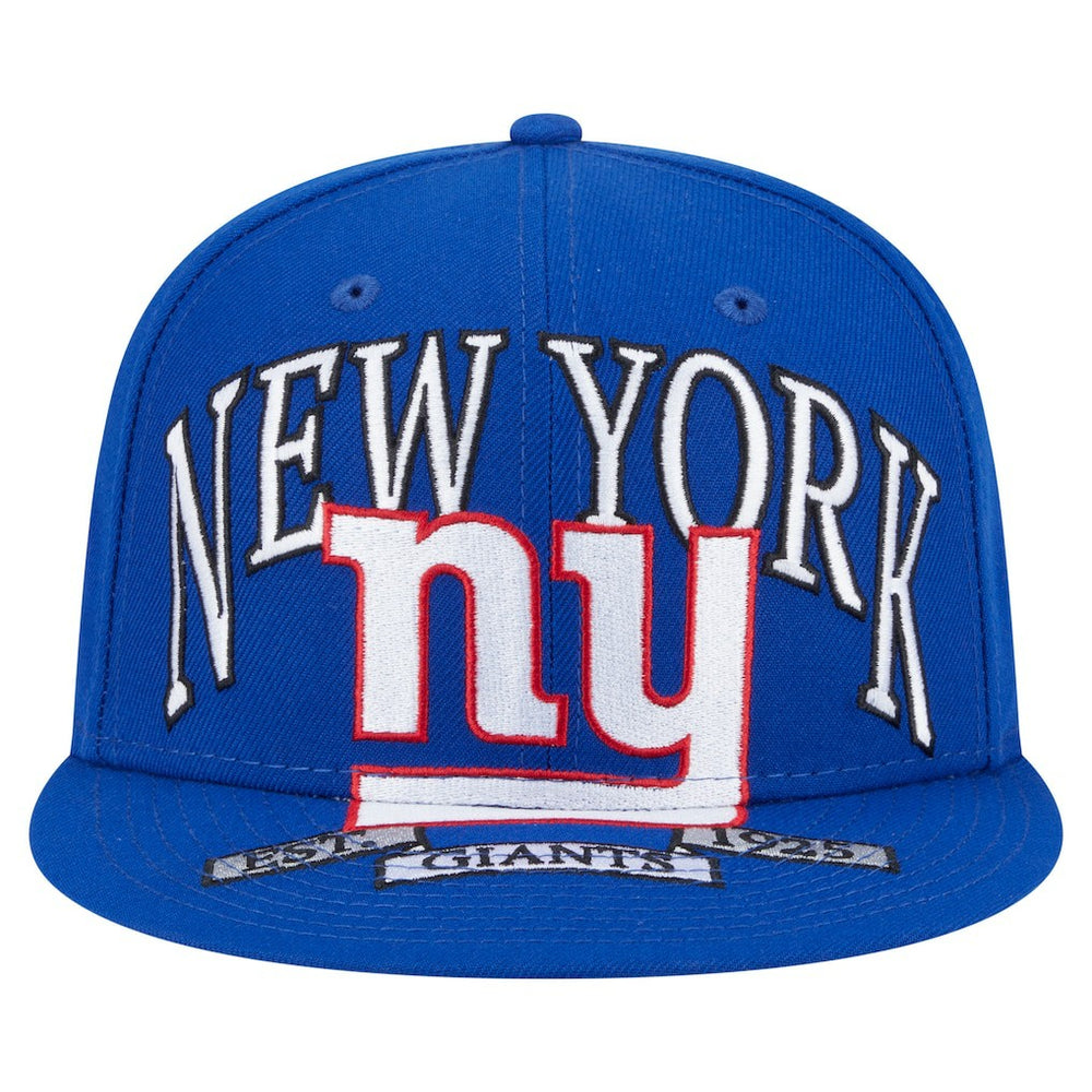 New York Giants New Era Oversized 59FIFTY Fitted Hat Royal