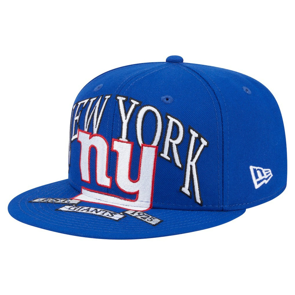 New York Giants New Era Oversized 59FIFTY Fitted Hat Royal