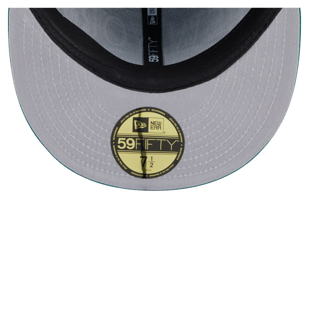 New York Jets New Era Oversized 59FIFTY Fitted Hat Green