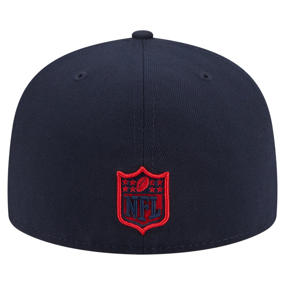 Houston Texans New Era Oversized 59FIFTY Fitted Hat Navy