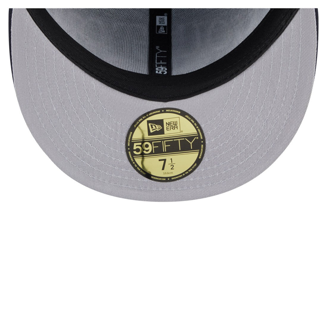 Houston Texans New Era Oversized 59FIFTY Fitted Hat Navy