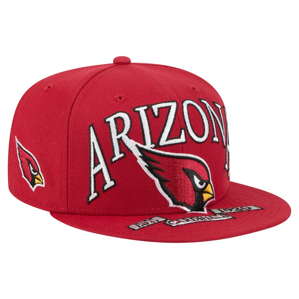 Arizona Cardinals New Era Oversized 59FIFTY Fitted Hat Cardinal