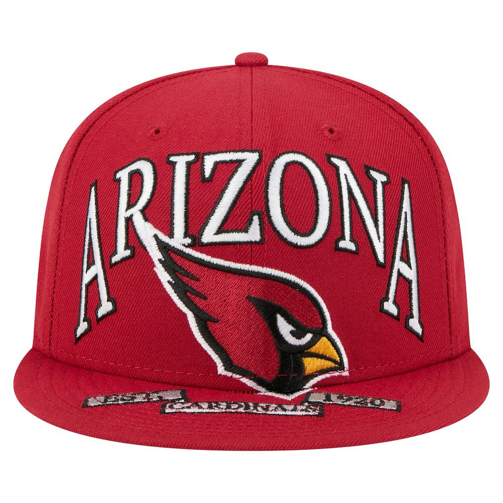 Arizona Cardinals New Era Oversized 59FIFTY Fitted Hat Cardinal