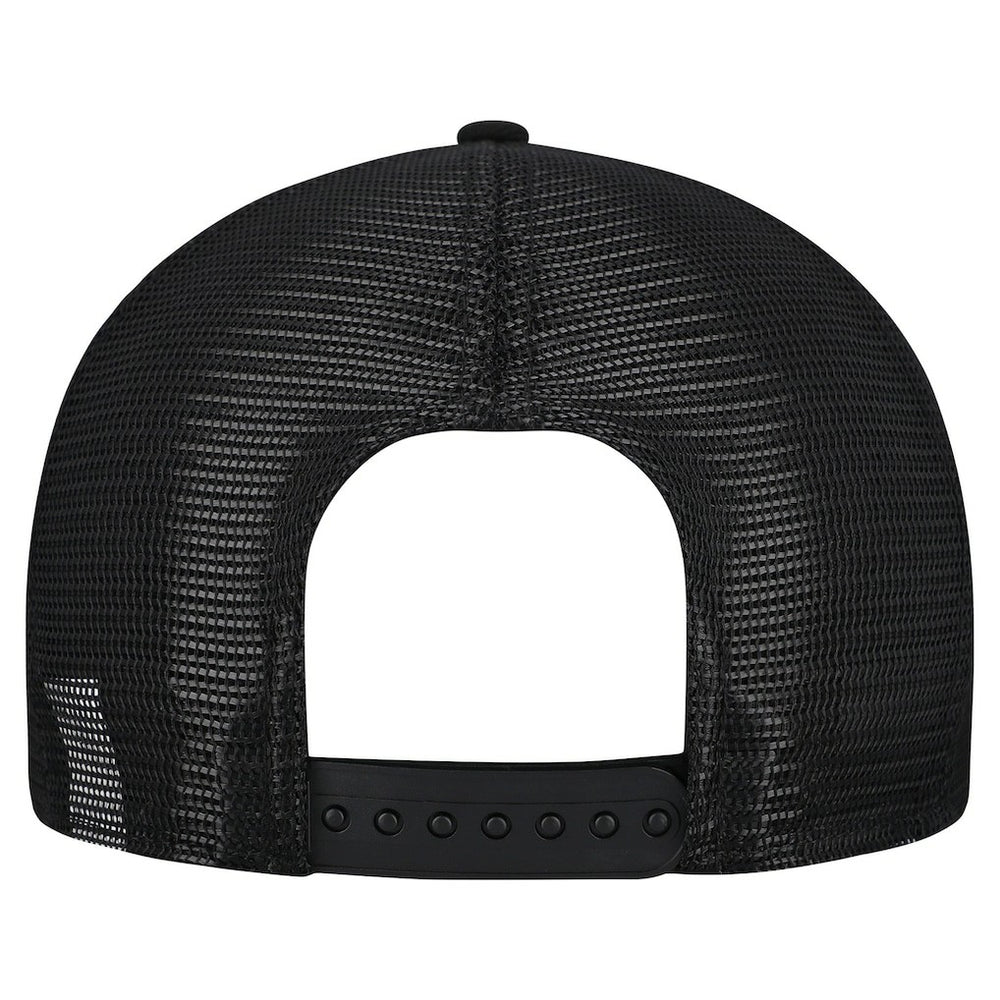 Pittsburgh Steelers New Era Cork Split Panel 9FIFTY Trucker Snapback Hat Gray/Black