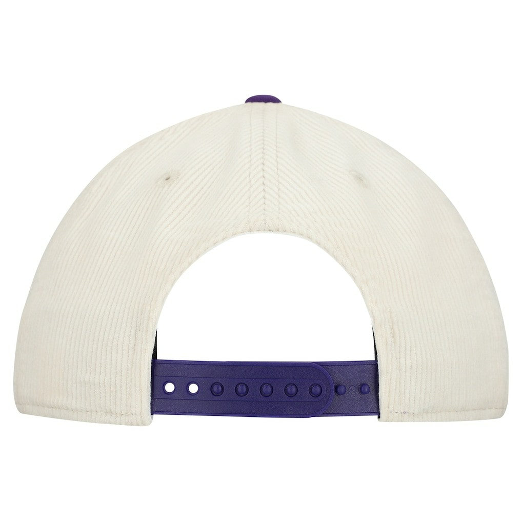 Minnesota Vikings New Era Loyal Corduroy 9SEVENTY Adjustable Hat Stone