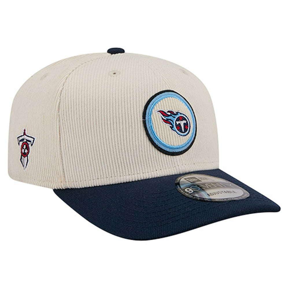 Tennessee Titans New Era Loyal Corduroy 9SEVENTY Adjustable Hat Stone