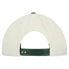 Green Bay Packers New Era Loyal Corduroy 9SEVENTY Adjustable Hat Stone