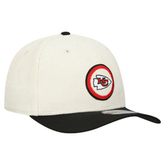 Kansas City Chiefs New Era Loyal Corduroy 9SEVENTY Adjustable Hat Stone