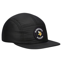 Minnesota Vikings New Era Quilted Camper Adjustable Hat Black