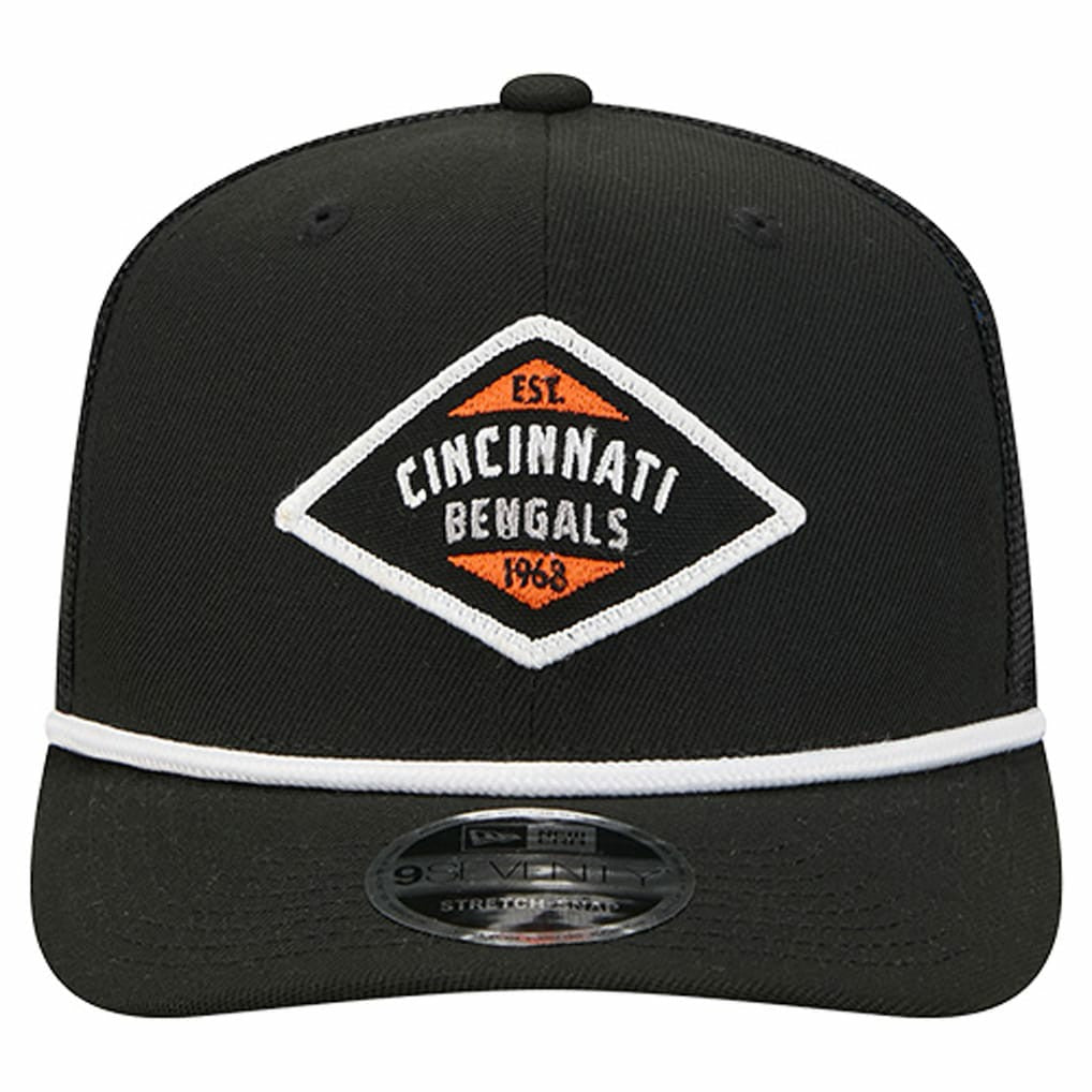 Cincinnati Bengals New Era Team 9SEVENTY Adjustable Hat Black
