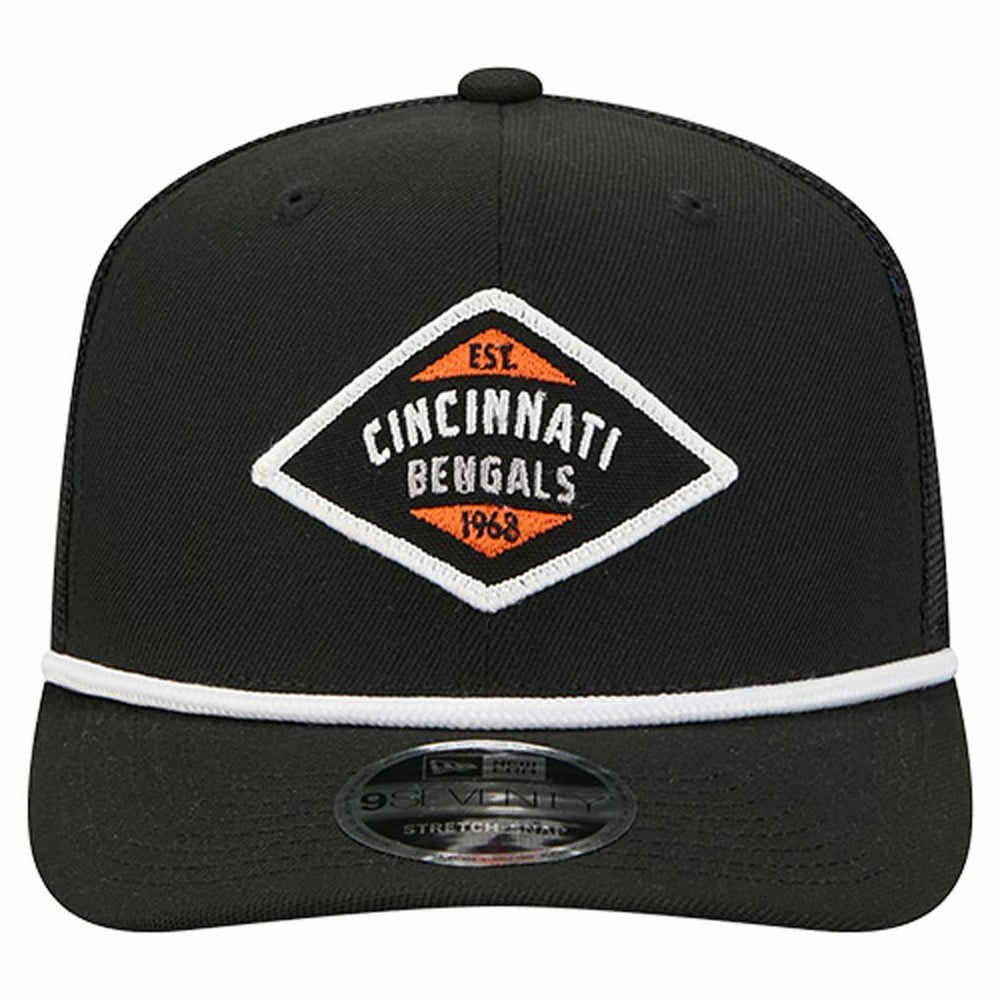 Cincinnati Bengals New Era Team 9SEVENTY Adjustable Hat Black