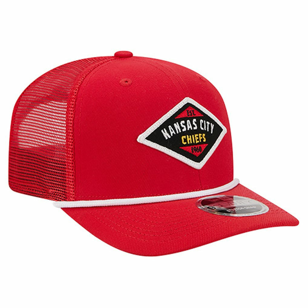 Kansas City Chiefs New Era Team 9SEVENTY Adjustable Hat Red