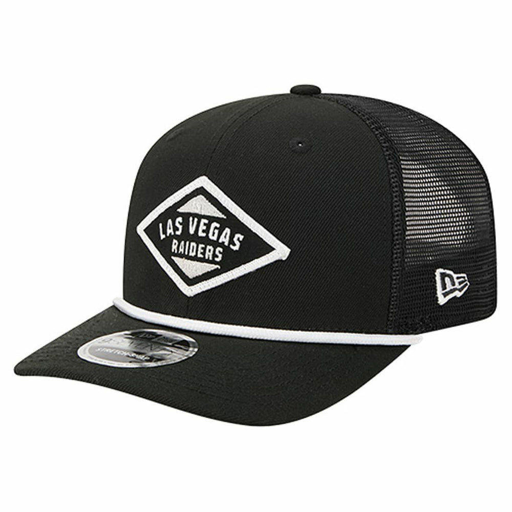 Las Vegas Raiders New Era Team 9SEVENTY Adjustable Hat Black