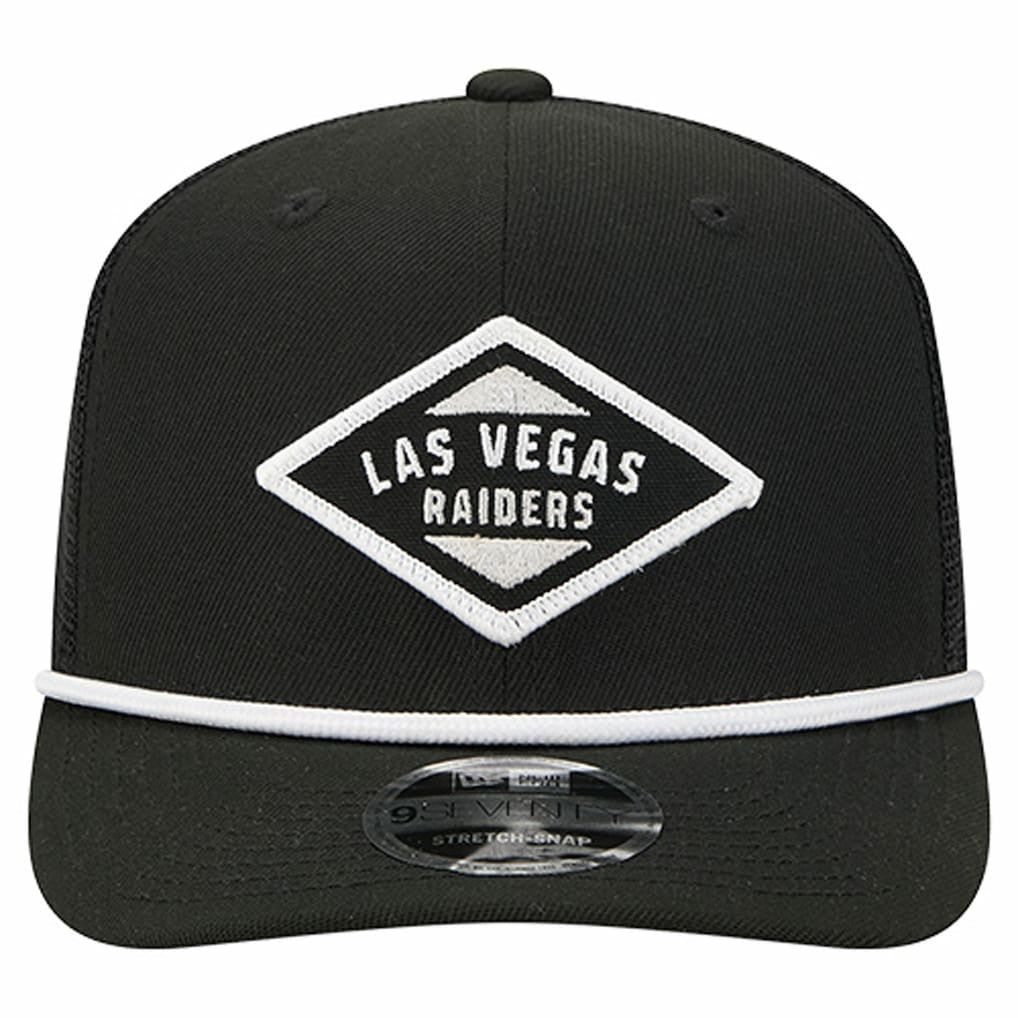 Las Vegas Raiders New Era Team 9SEVENTY Adjustable Hat Black