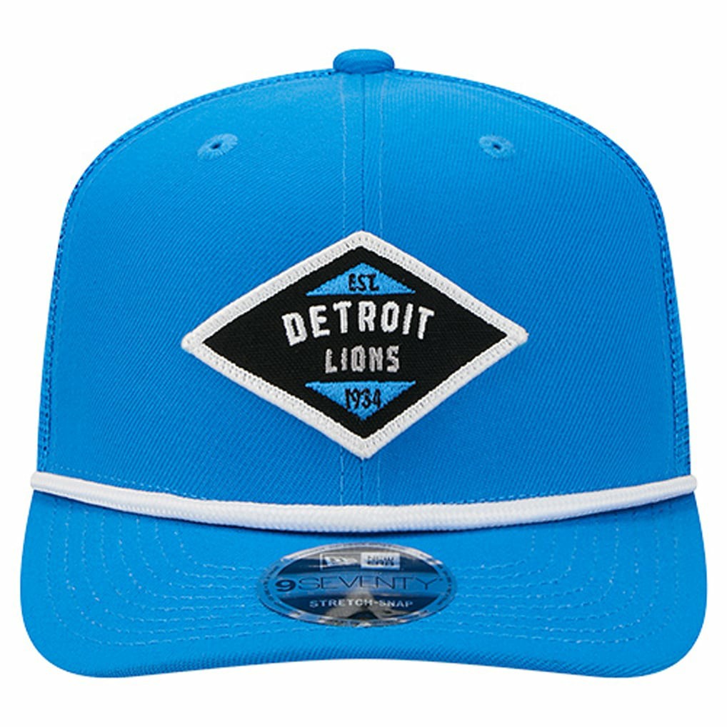 Detroit Lions New Era Team 9SEVENTY Adjustable Hat Blue
