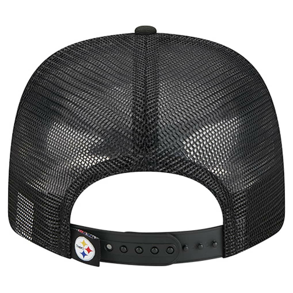 Pittsburgh Steelers New Era Team 9SEVENTY Adjustable Hat Black