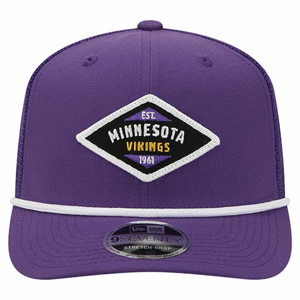 Minnesota Vikings New Era Team 9SEVENTY Adjustable Hat Purple
