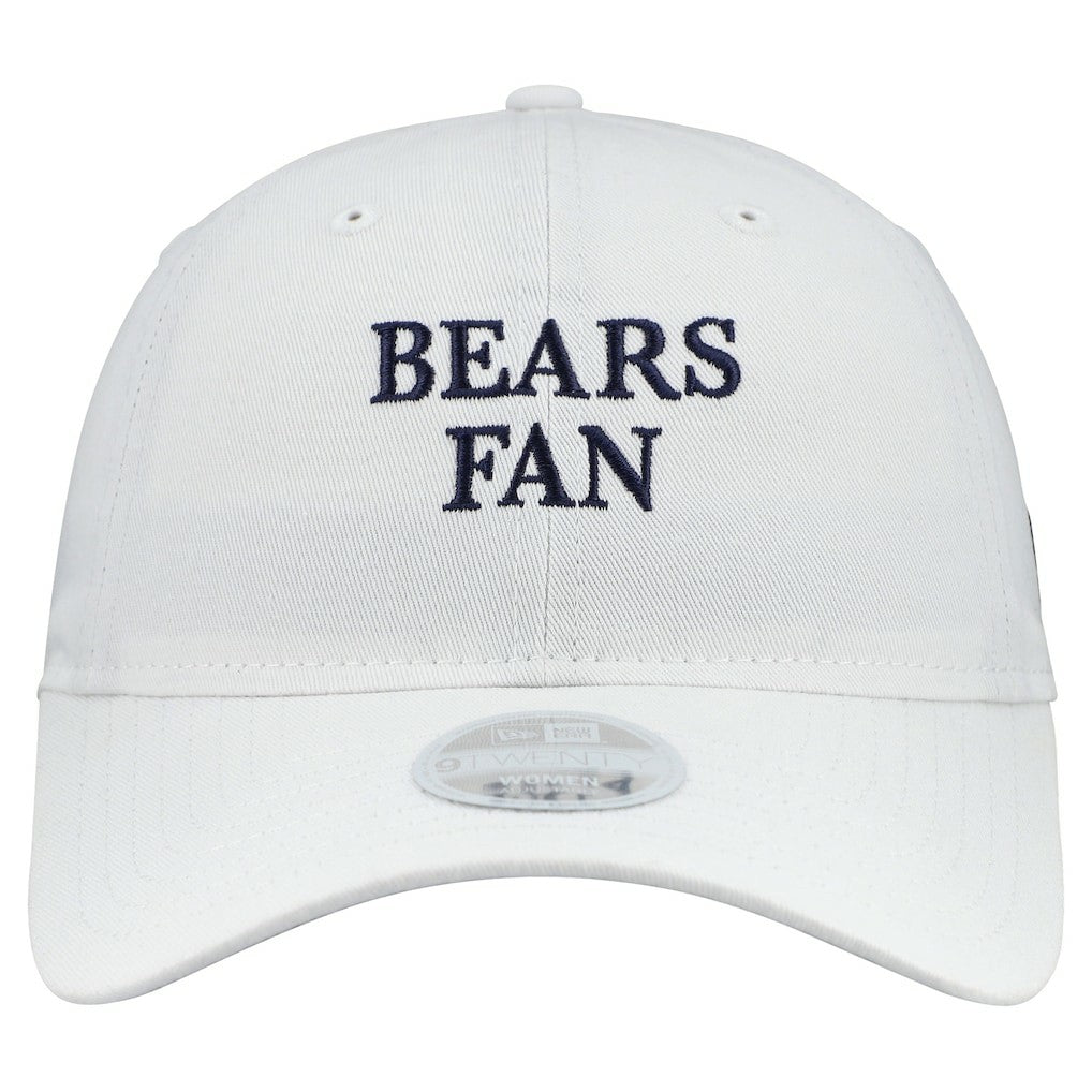 Chicago Bears New Era Women's Team Fan 9TWENTY Adjustable Hat White