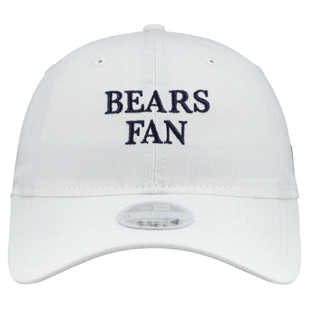 Chicago Bears New Era Women's Team Fan 9TWENTY Adjustable Hat White