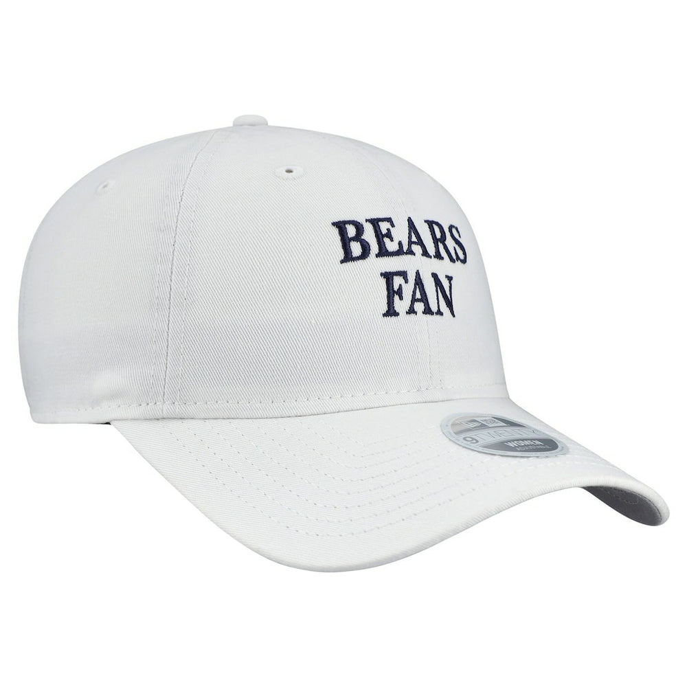 Chicago Bears New Era Women's Team Fan 9TWENTY Adjustable Hat White