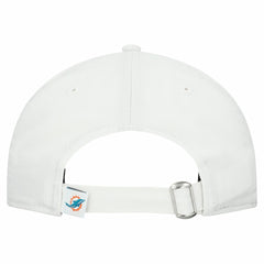 Miami Dolphins New Era Women's Team Fan 9TWENTY Adjustable Hat White