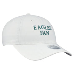 Philadelphia Eagles New Era Women's Team Fan 9TWENTY Adjustable Hat White