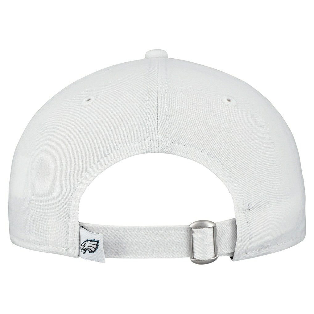 Philadelphia Eagles New Era Women's Team Fan 9TWENTY Adjustable Hat White