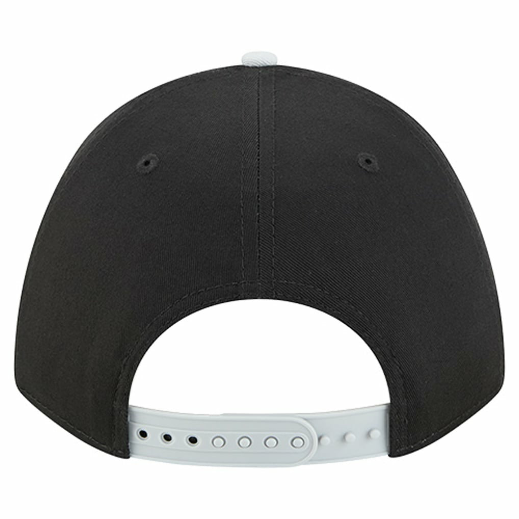 Las Vegas Raiders New Era Arch COOLERA 9FORTY A-Frame M-Crown Adjustable Hat Black