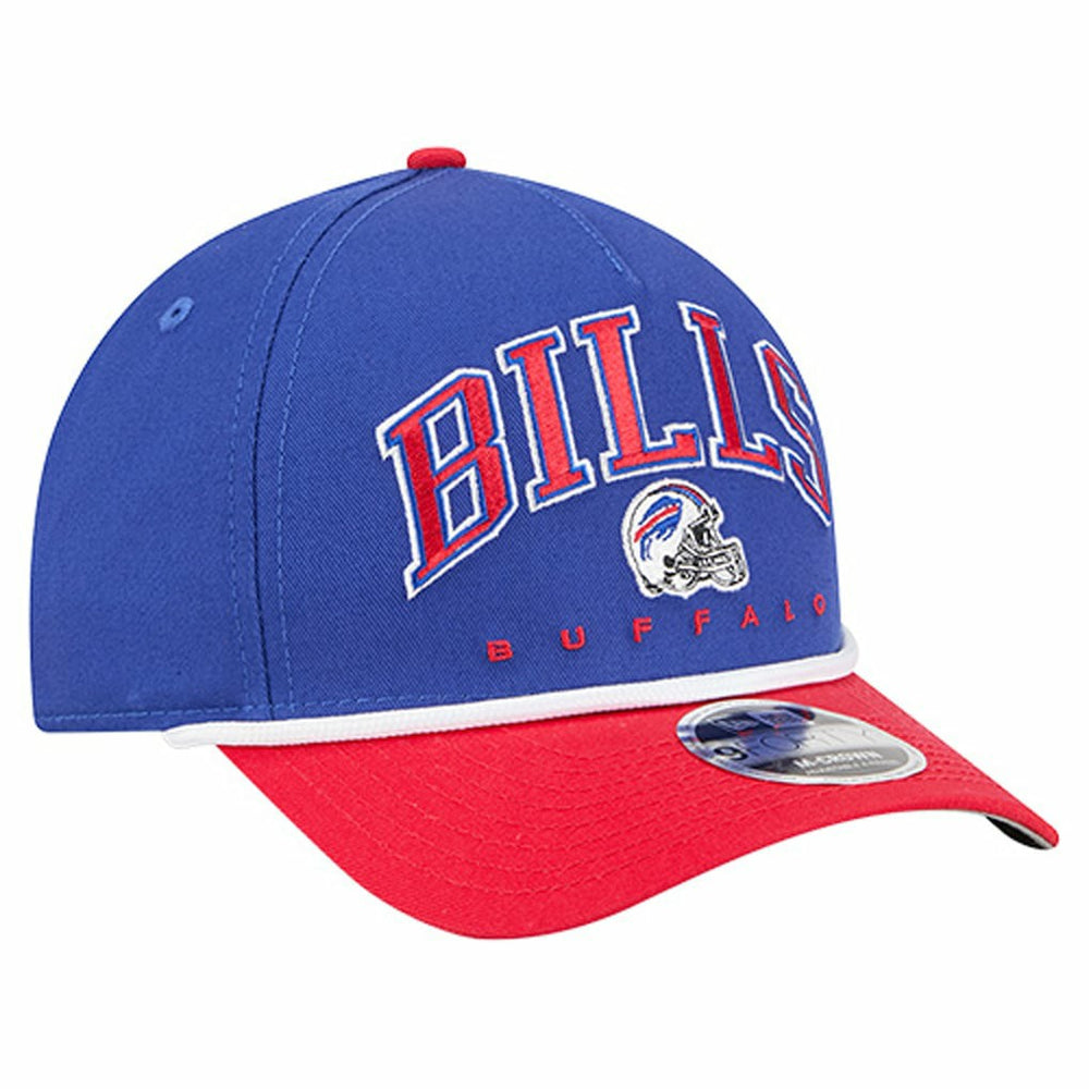 Buffalo Bills New Era Arch COOLERA 9FORTY A-Frame M-Crown Adjustable Hat Royal