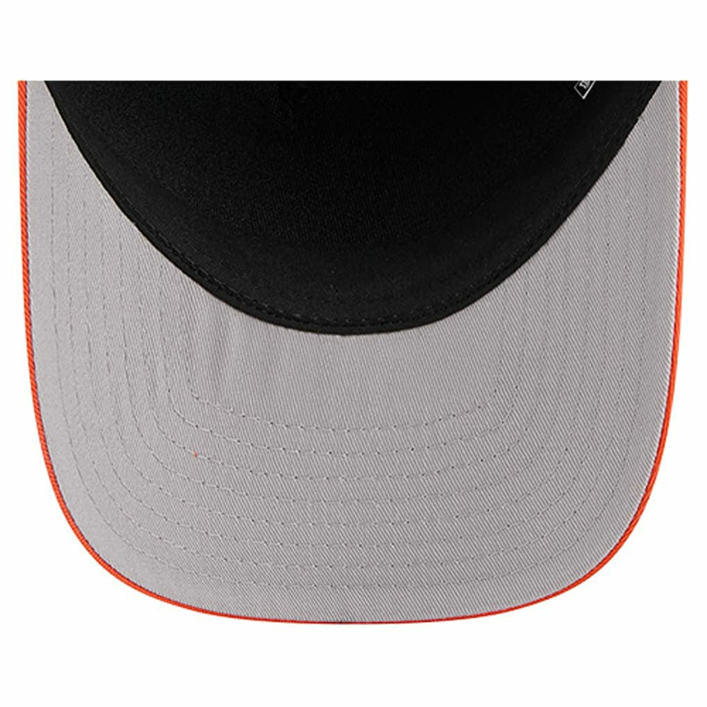 Cincinnati Bengals New Era Arch COOLERA 9FORTY A-Frame M-Crown Adjustable Hat Black