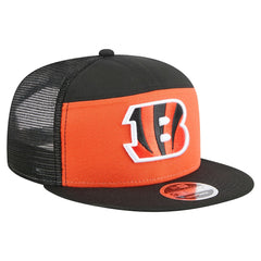 Cincinnati Bengals New Era Outdoor Split Panel 9FIFTY Snapback Hat Orange/Black