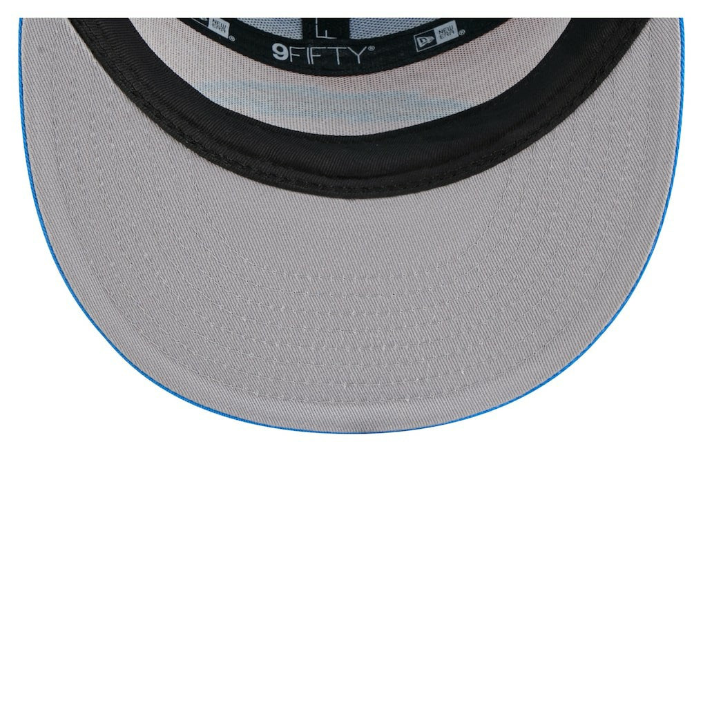 Los Angeles Chargers New Era Outdoor Split Panel 9FIFTY Snapback Hat Gold/Powder Blue