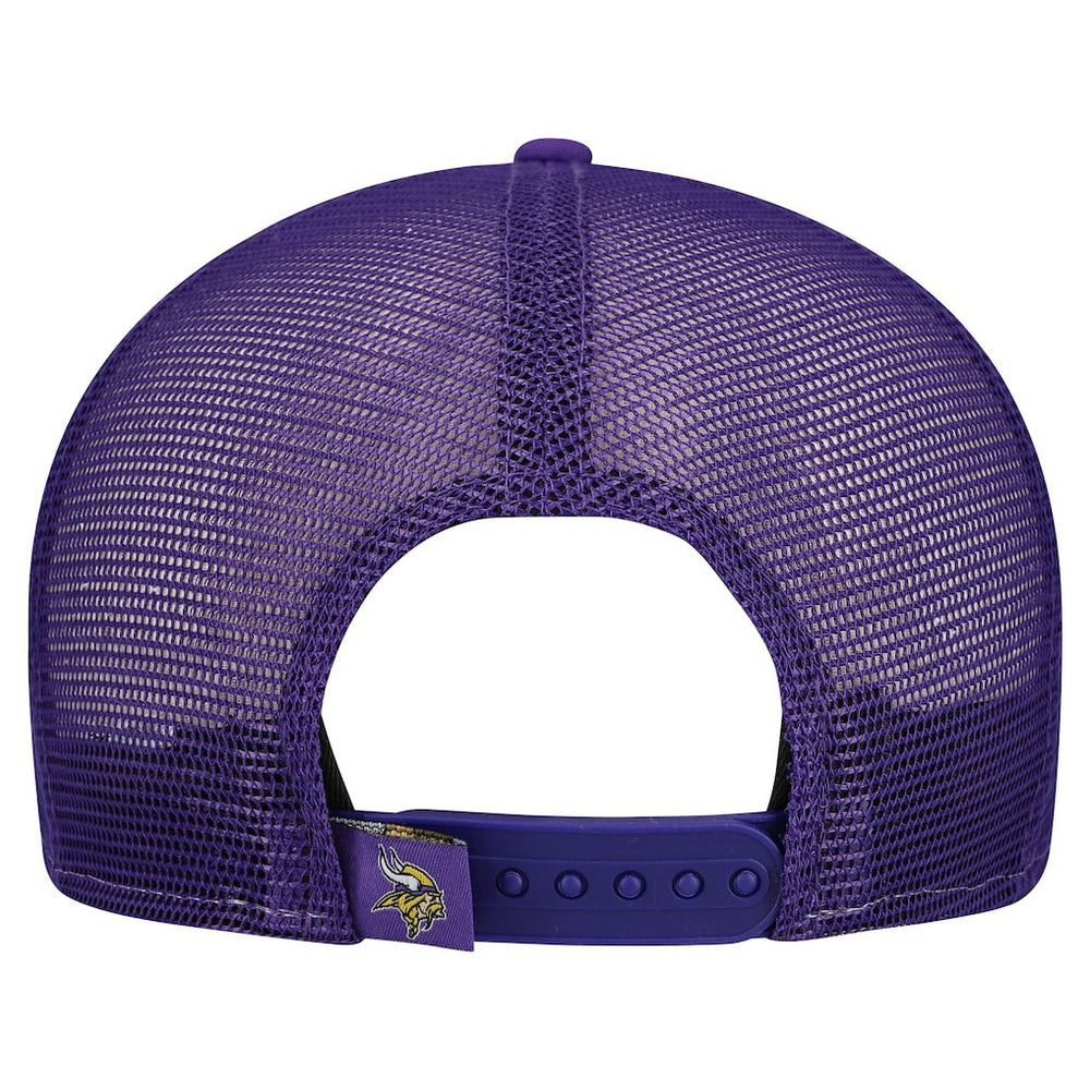 Minnesota Vikings New Era Outdoor Split Panel 9FIFTY Snapback Hat Gold/Purple