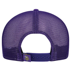 Minnesota Vikings New Era Outdoor Split Panel 9FIFTY Snapback Hat Gold/Purple