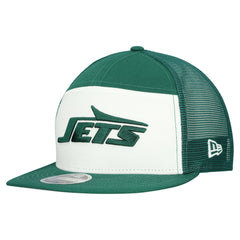 New York Jets New Era Outdoor Split Panel 9FIFTY Snapback Hat White/Green