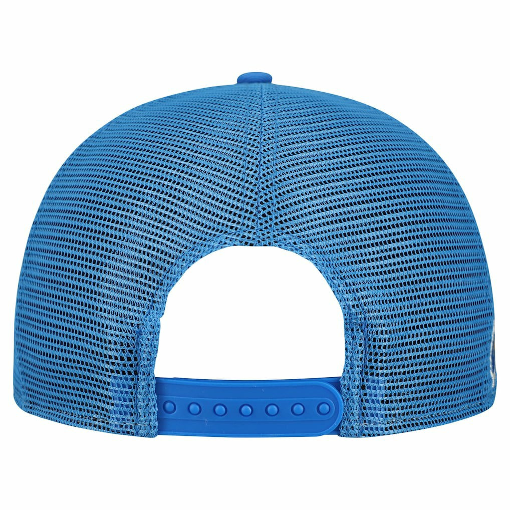 Los Angeles Chargers New Era Cutout A-Frame 9FIFTY Snapback Hat Cream/Powder Blue