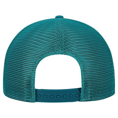 Miami Dolphins New Era Throwback Cutout A-Frame 9FIFTY Snapback Hat Cream/Aqua