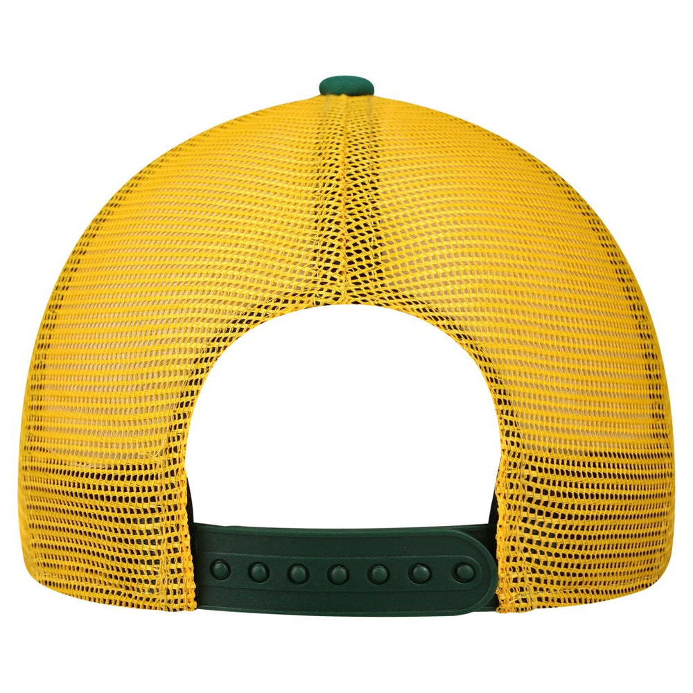 Green Bay Packers New Era Youth Streak 9FORTY A-Frame Adjustable Hat White/Green