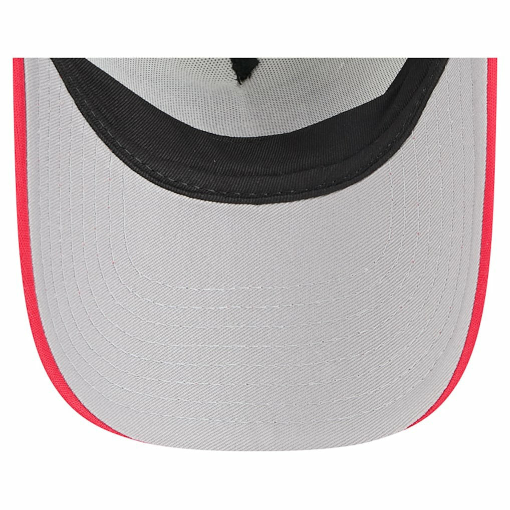 San Francisco 49ers New Era Youth Streak 9FORTY A-Frame Adjustable Hat White/Scarlet